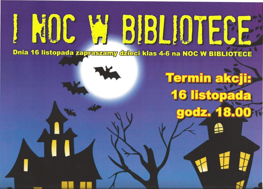 „Noc w bibliotece”