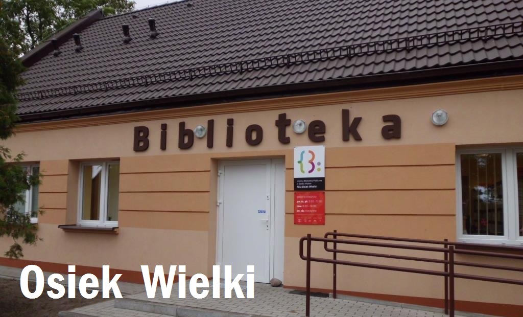 Biblioteka w Osieku WIELKIM – jest czynna